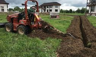 Копка траншей для водопровода в Усть-Илимске: цена за метр от 940 руб.